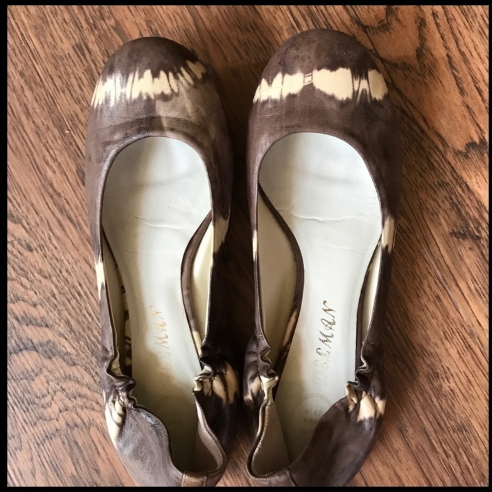 Delman Mona Flat - Tie-Dye - Genuine Leather